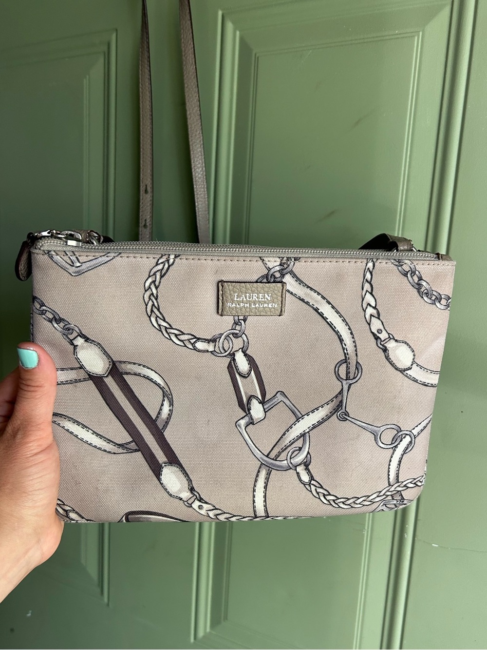 Ralph Lauren Equestrian Nylon Crossbody bag